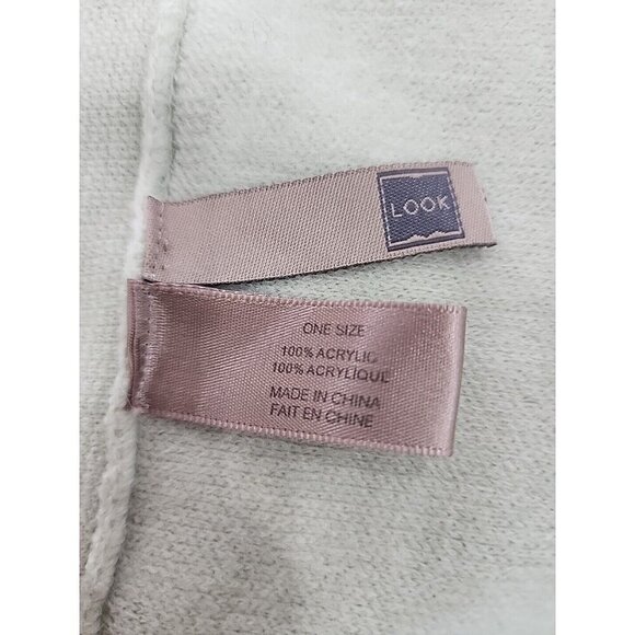 Look By M Shawl Cardigan Poncho 4 In 1 Light Dusty Green Women's One Size - Picture 5 of 6